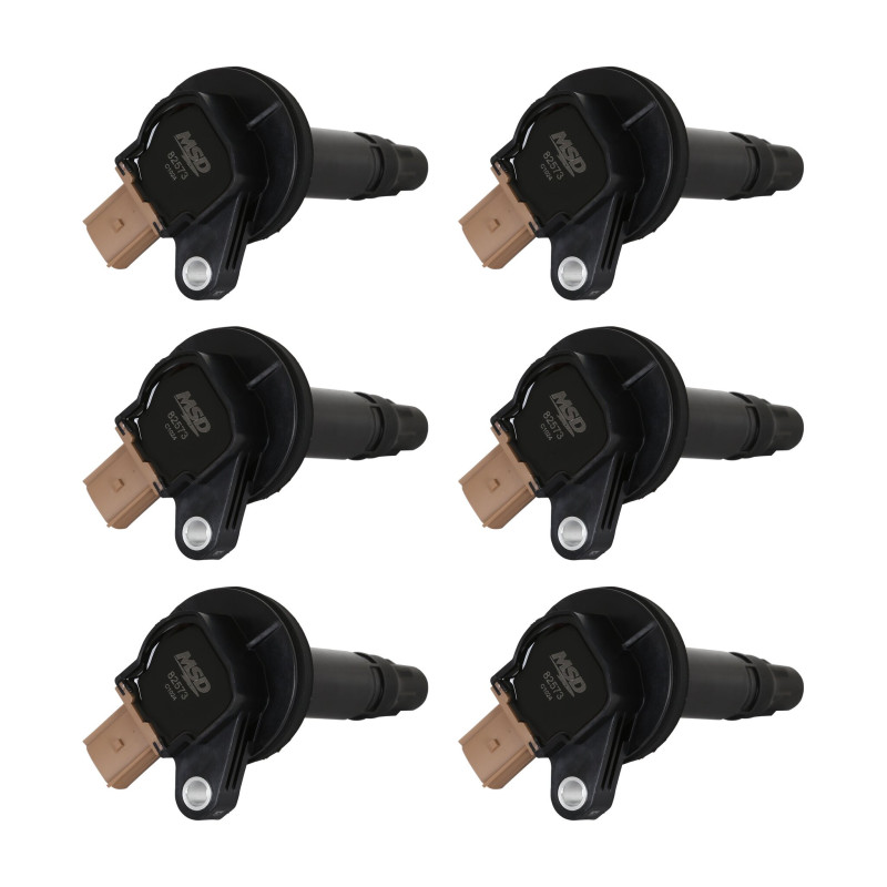Ignition Coil, Black, Ford Eco-Boost 3.5L V6, 6-Pk