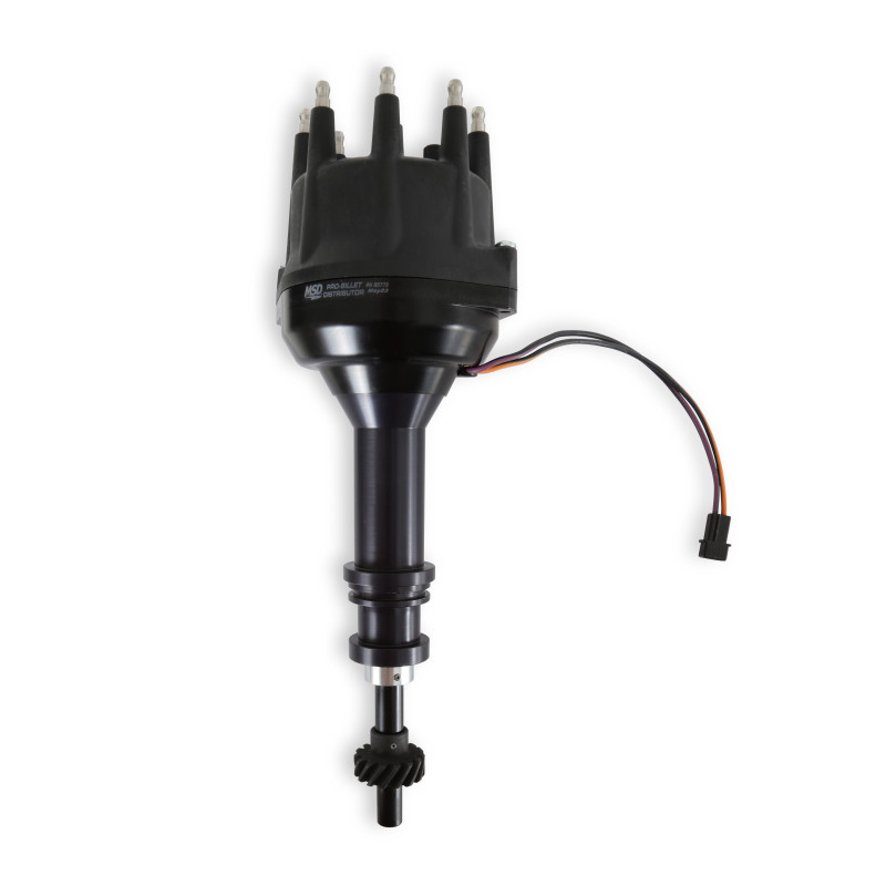 MSD Black Dist. Ford 351C-460, Pro Bllt, Small