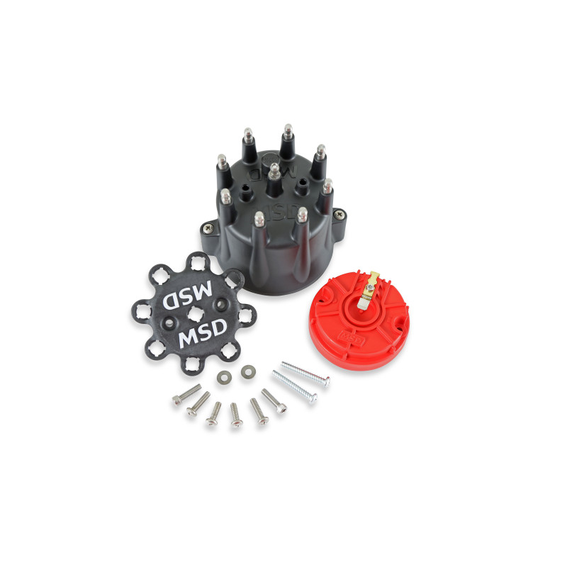 Nero Distributore/Rotore Kit delco Chevy V8, HEI