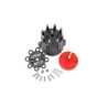 Nero Distributore/Rotore Kit delco Chevy V8, HEI