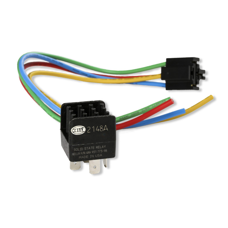 MSD Solid State N/O Relay w/Socket & Wiring Harness