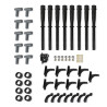 Set cavi, Hemi semplice 8,5 mm, Nero