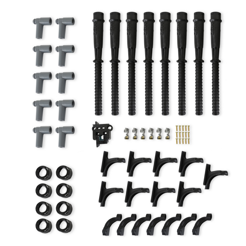 Wire Set, Single Hemi 8.5mm, Black