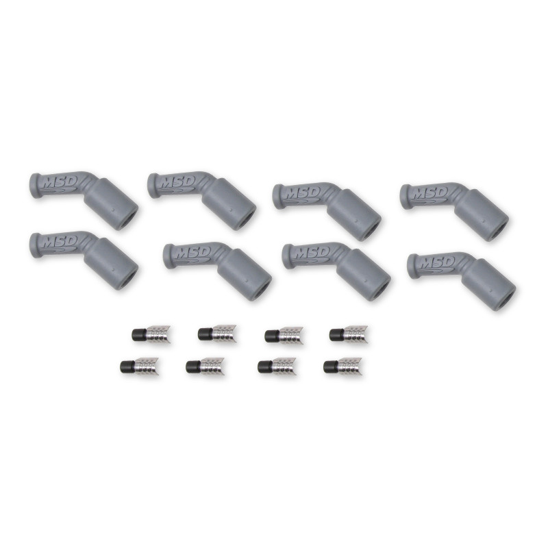 LS1, 45 Degree Sleeves & Terminals, 8-Pack