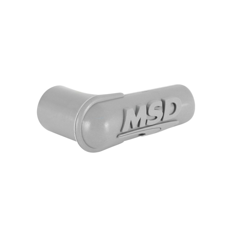 90 Deg Spark Plug Boot,Gray Silicone100ea