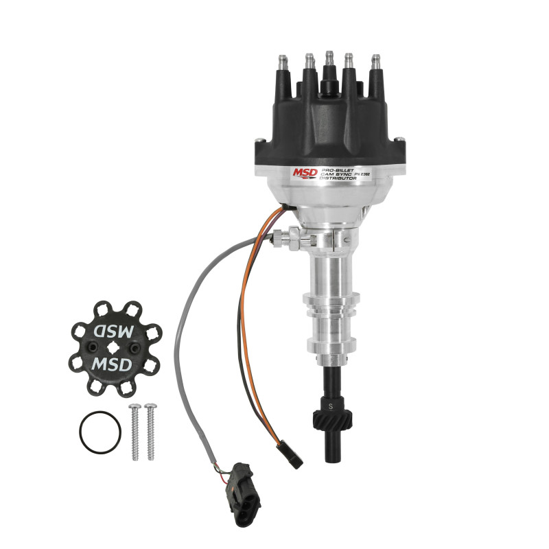 Kit distributore sincronismo, rotore delco Phas, 351W, acciaio G