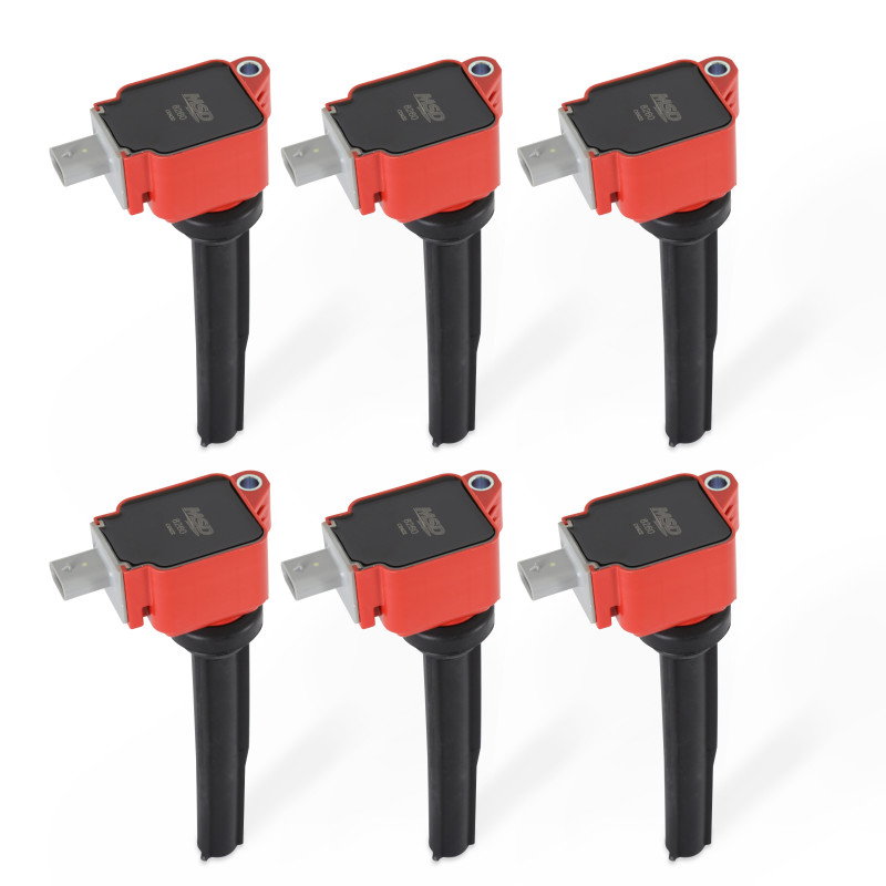 Bobine,Rosse,Ford Eco-Boost 2.7L V6, 6 pz