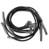 Wire Set, Black, BB Chevy 74-76 HEI