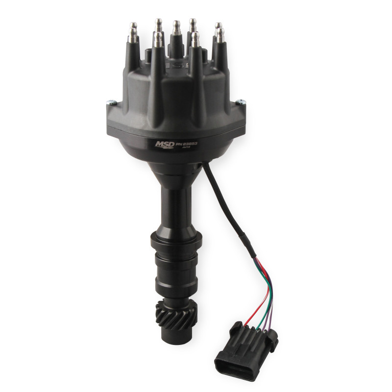Dist., Noir, Dual Sync, Oldsmobile V8