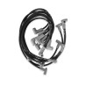 Wire Set, Noir, BB Chevy, L.P. Dist.