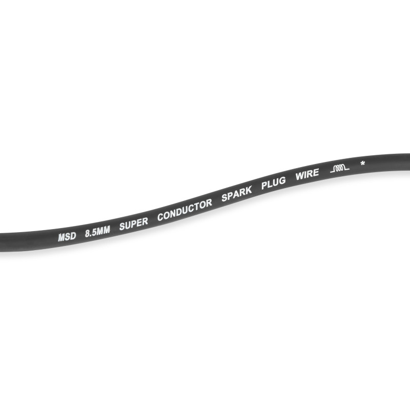 Wire Set, Noir, BB Chevy, L.P. Dist.