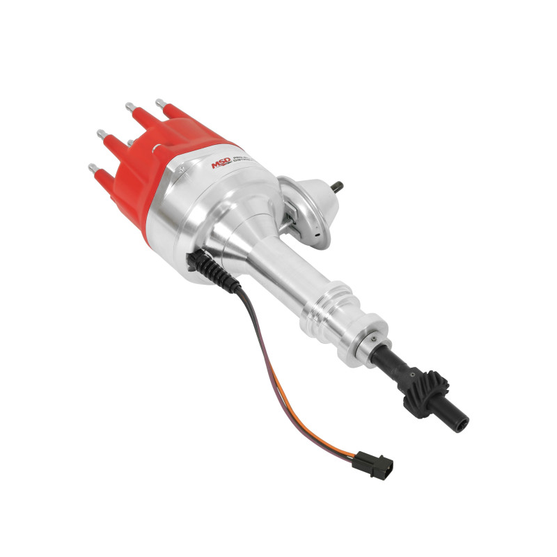 Distribuidor Ford 351W avance por vacío, engranaje de acero