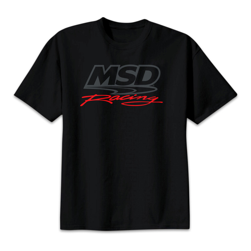 T-SHIRT, MSD RACING, Schwarz, LARGE