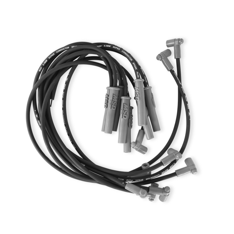 Wire Set, Blk, BB Chevy '75-up, HEI
