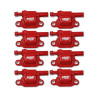 Coils, Red, Square, '14 & up GM V8, 8-pk