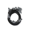 WireSet Blk SB Chevy w/HEI Cap blw mnfld