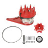 Distribuidor de montaje delantero, BB Chevy, tapa de 4"