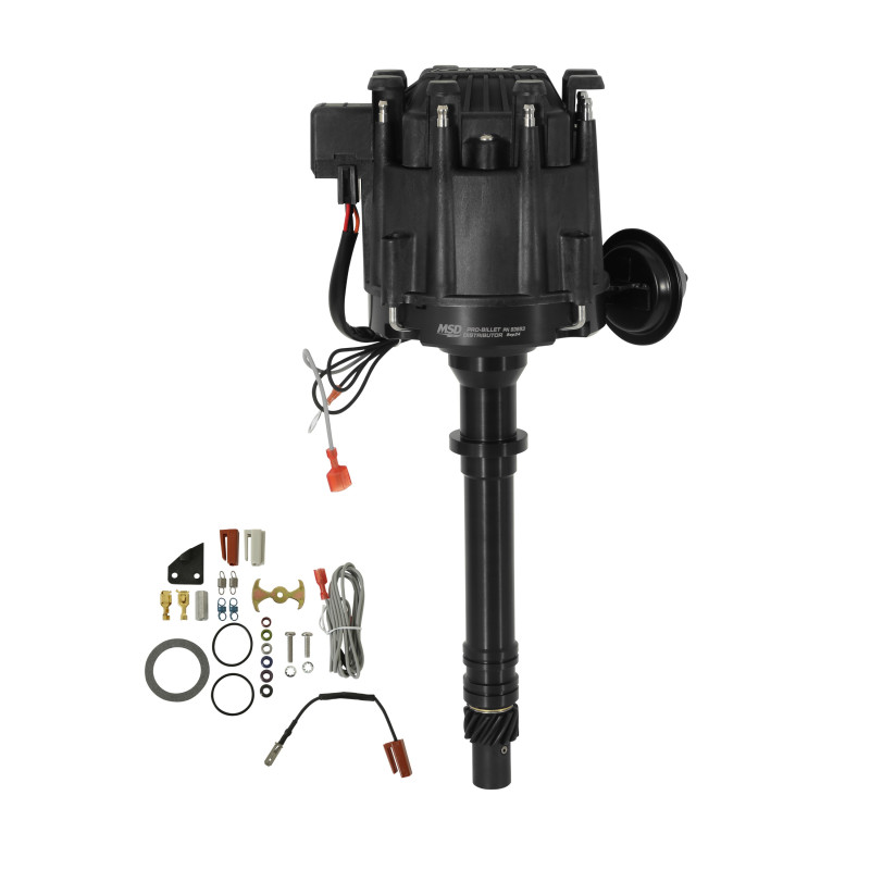 MSD Noir Distributeur allumage, Billet GM HEI