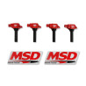Bobinas, 15-19 Subar/Scion/Toyta 2.0L 4PK Roja