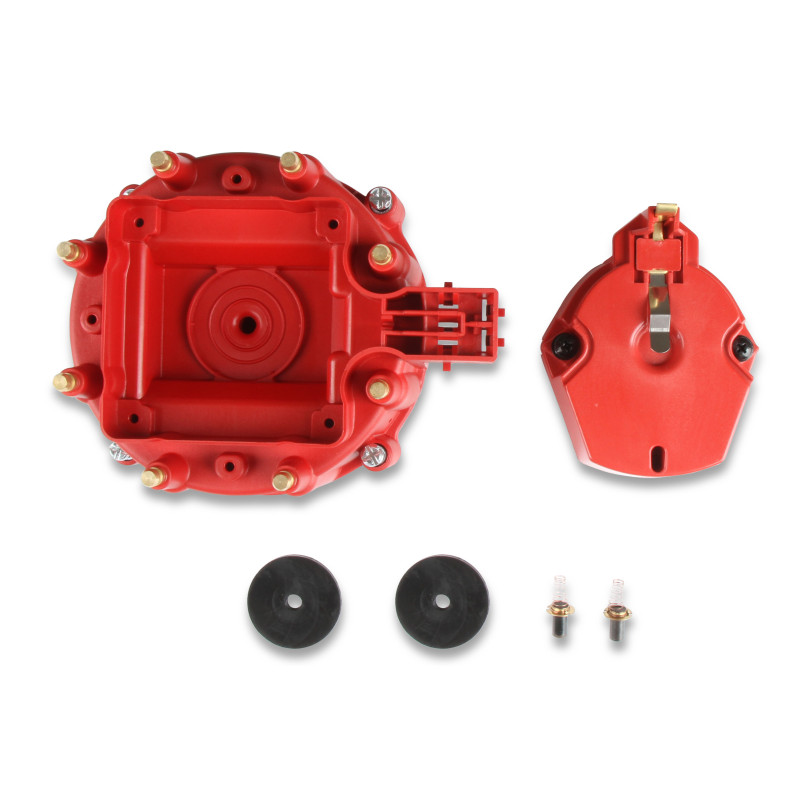 Distr. Cap and Rotor délco, GM HEI Distr., Rouge