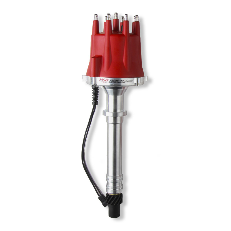 Distr., Chevy V8,Pro-Billet,w/Cap, Rotor délco