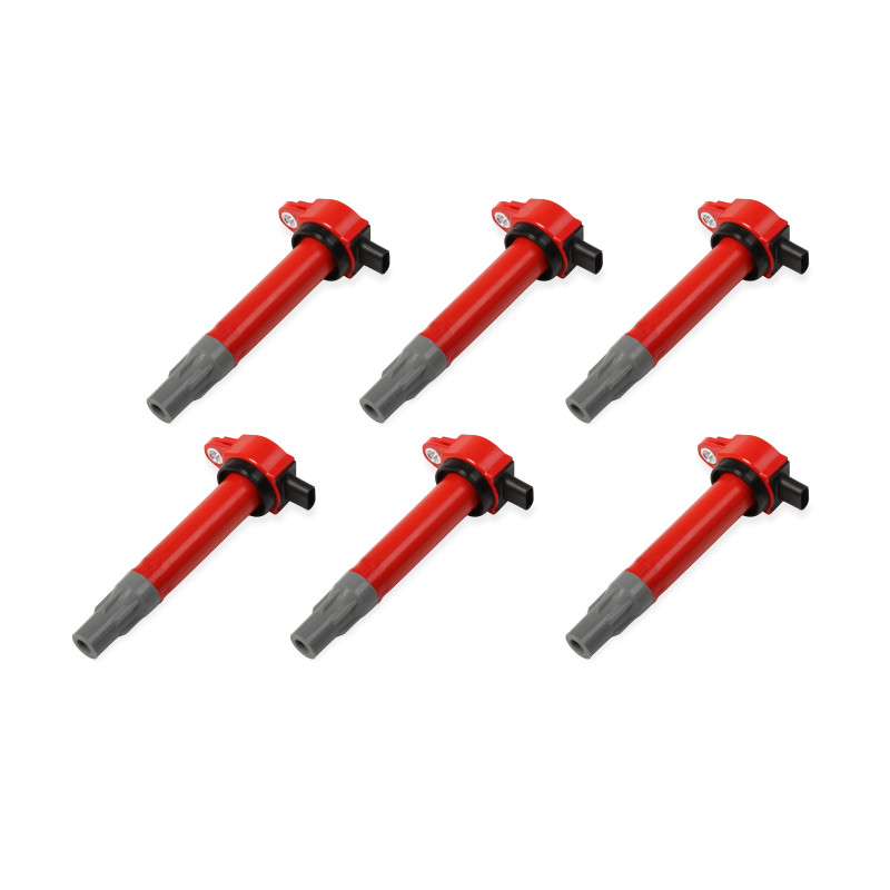 Coils, Red, Chrysler V6 '06-'10, 6-Pack