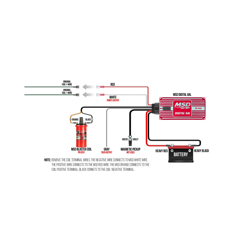 MSD-6AL, Numérique Ignition w/Contrôle de régime