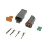 Steckverbinder,DEUTSCH,2-PIN Steckverbinder MONTIERT