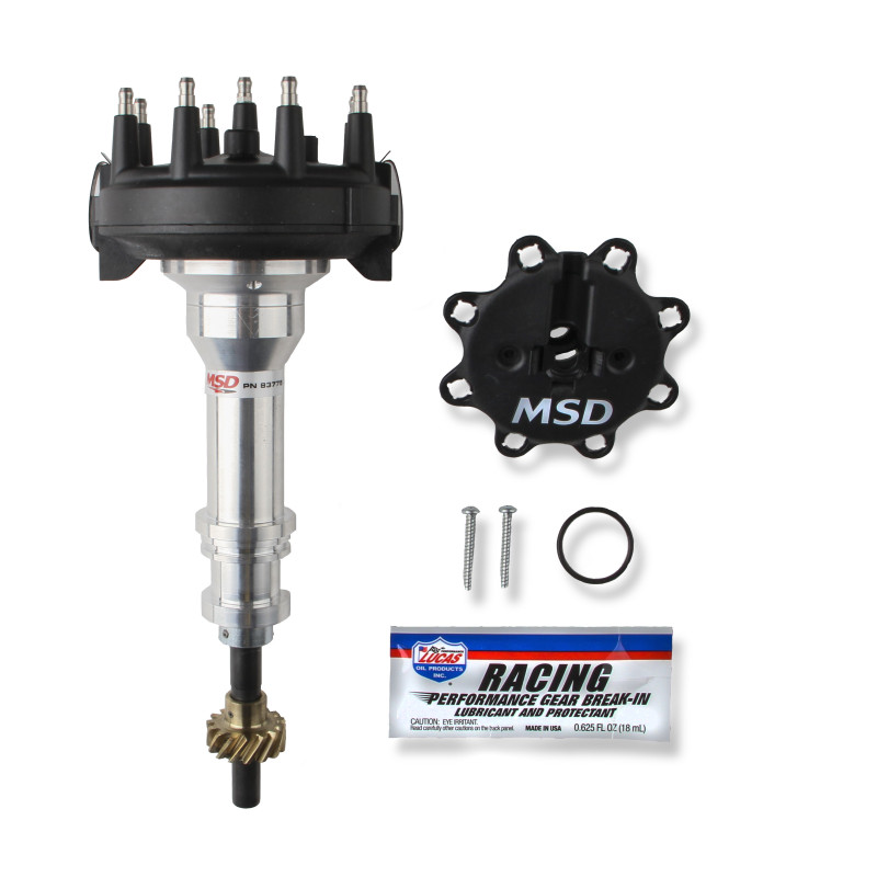 Dist., Ford 351C-460, Crank Trigger, Blk