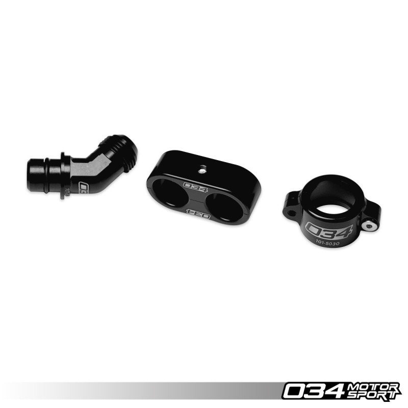 Catch-Can-Kit aus Vollaluminium 034Motorsport für VW Golf 8 GTI und Audi A3/S3 8Y (MQB Evo)