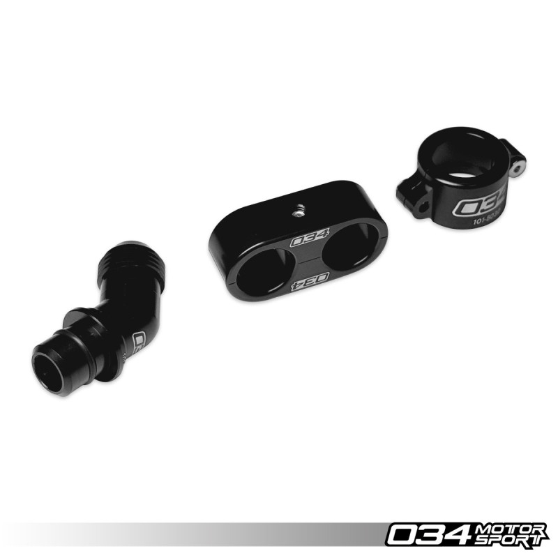 Kit Catch Can billet 034Motorsport pour VW Golf 8 GTI et Audi A3/S3 8Y (MQB Evo)