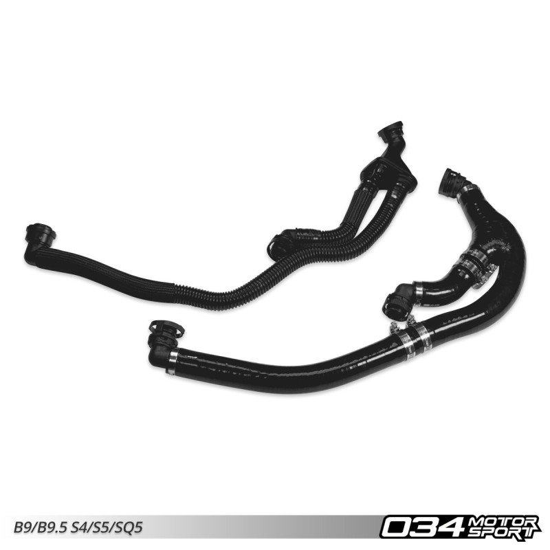 Kit de manguitos de respiradero PCV 034Motorsport V2 para Audi S4/S5 B9 3.0 TFSI (EA839)