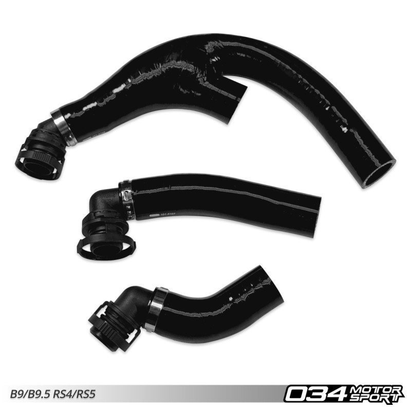 Kit durites de reniflard PCV 034Motorsport V2 pour Audi RS4/RS5 B9 2.9 TFSI (EA839)