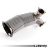 Stainless Steel Downpipe with Race Catalytic Converter 034Motorsport for Audi SQ5 B9/B9.5
