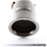 Stainless Steel Downpipe with Race Catalytic Converter 034Motorsport for Audi SQ5 B9/B9.5