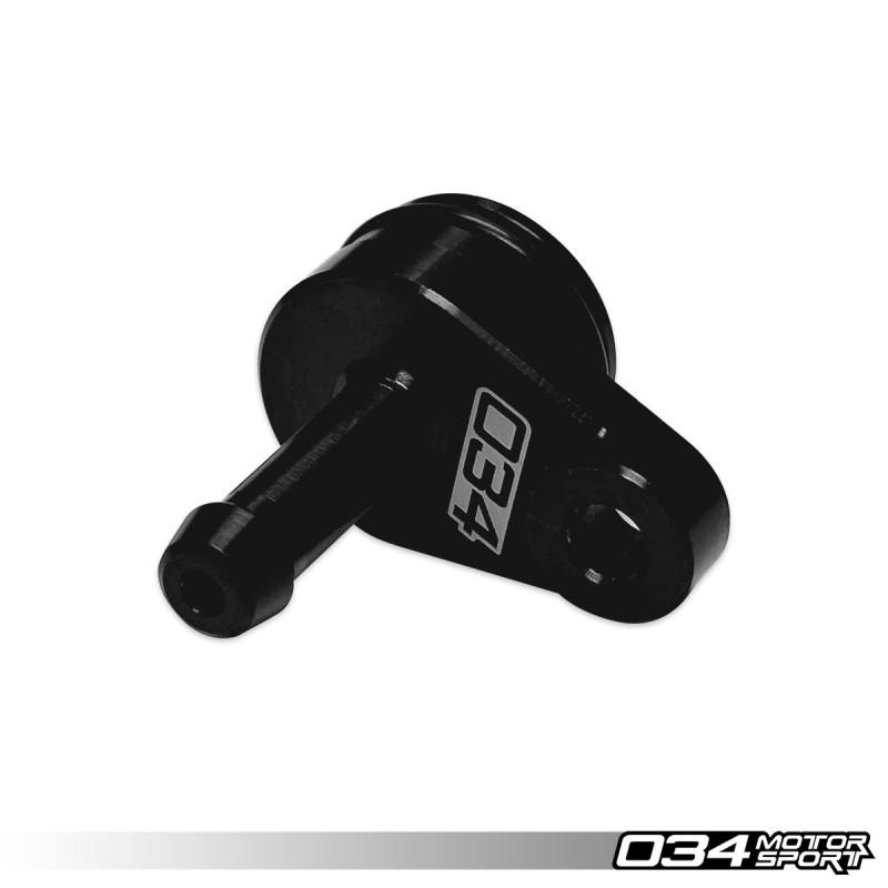 Raccordo sfiato circuito di raffreddamento in billet 034Motorsport per motori EA888 Gen 3/4 1.8T/2.0T