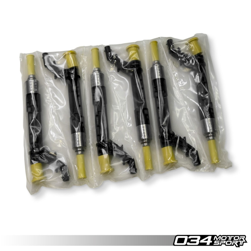 Kit de inyectores RS+ 034Motorsport para Audi 3.0 TFSI y 2.9 TFSI (EA839) B9