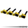 Set of 4 High-Output Yellow Ignition Coils 034Motorsport for engines EA8XX (MQB type)