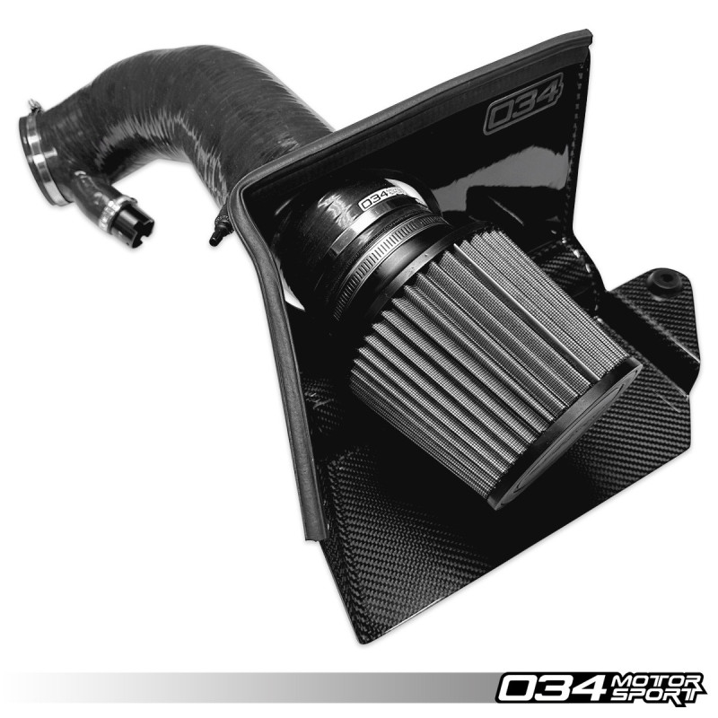 Admisión de carbono S34 034Motorsport para VW Golf 8 R y Audi S3 8Y (EA888 Gen 4)