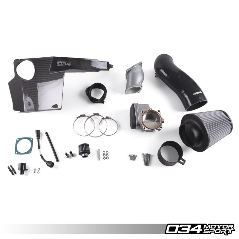 Pack de admisión X34 SüperDüper con mariposa 034Motorsport para Audi A6/A7 C7/C7.5 3.0 TFSI