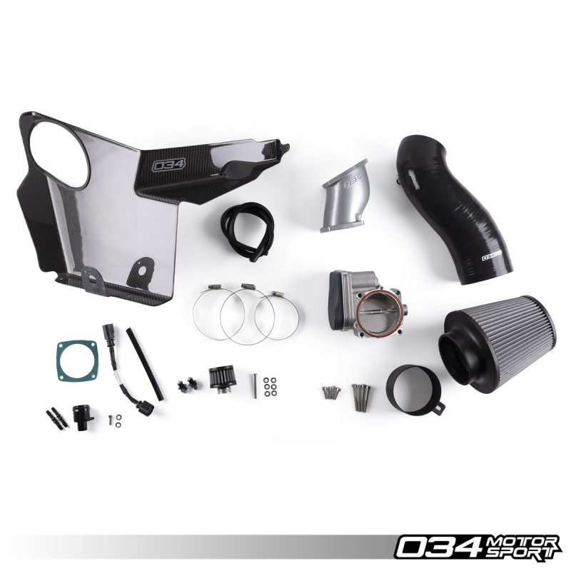 Pack de admisión X34 SüperDüper con mariposa 034Motorsport para Audi A6/A7 C7/C7.5 3.0 TFSI