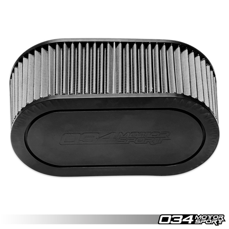 High-Performance Conical Air Filter 034Motorsport, Dual Inlet 4 Inch