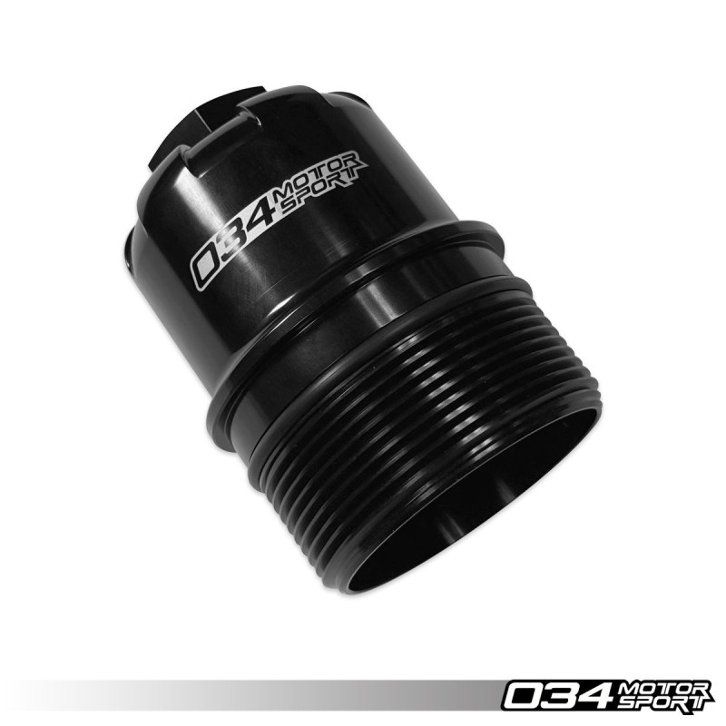Ölfilterdeckel aus Vollaluminium 034Motorsport für Audi 3.0 TFSI CREC