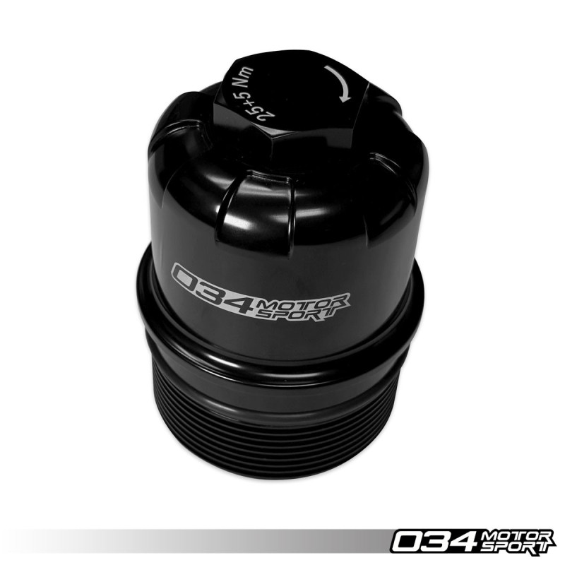 Bouchon de filtre à huile billet 034Motorsport pour Audi 3.0 TFSI CREC