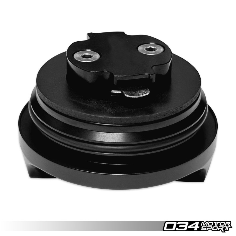 Tapón de llenado de aceite de aluminio mecanizado 034Motorsport para motores V6 EA839 (2.9T/3.0T)