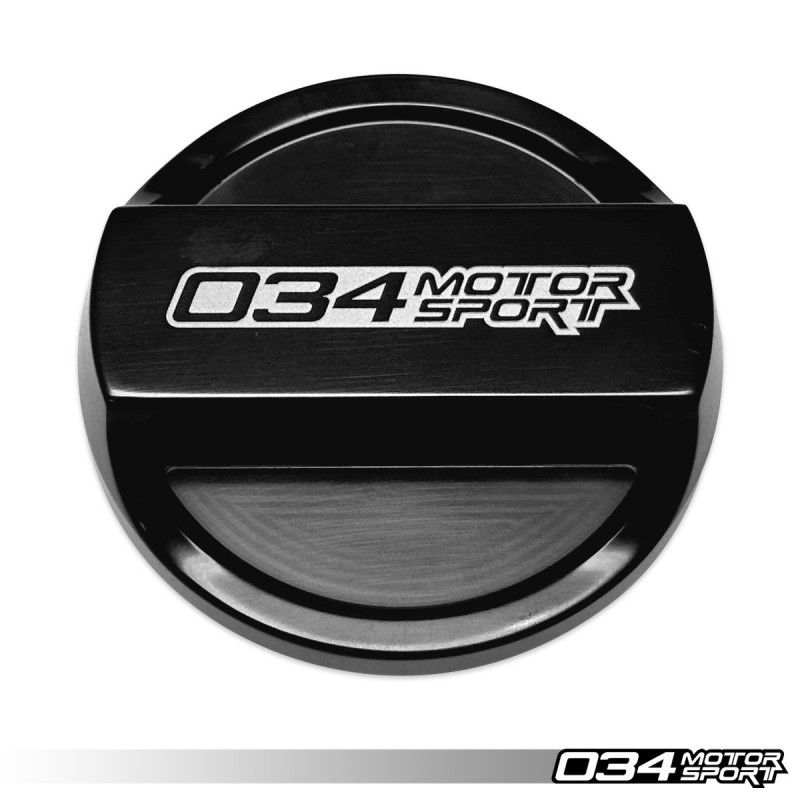 Tapón de llenado de aceite de aluminio mecanizado 034Motorsport para motores V6 EA839 (2.9T/3.0T)