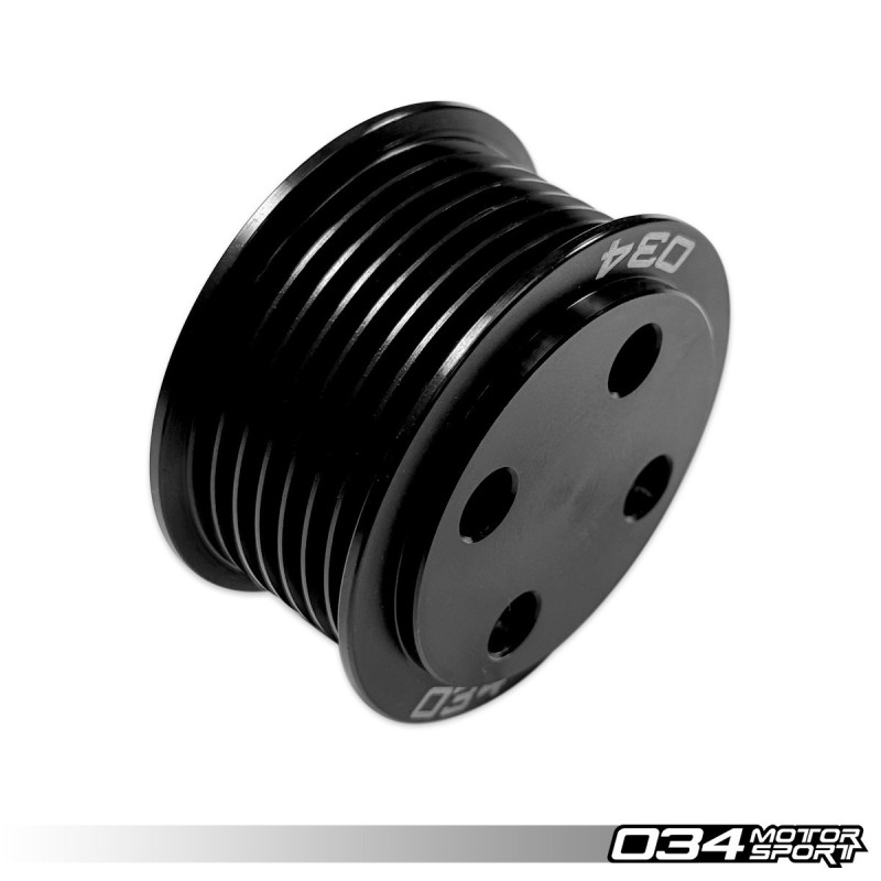 CREC Supercharger Pulley Kit 034Motorsport for Audi 3.0 TFSI (A6/A7 C7.5, A8 D4)