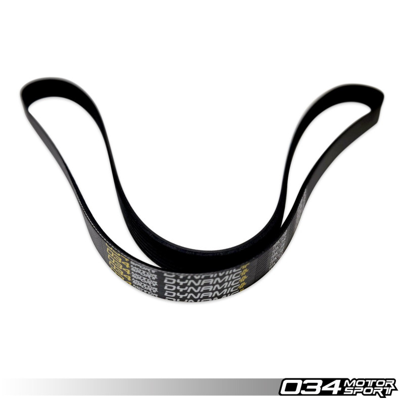 Correa de compresor Dynamic+ 034Motorsport 7PK1270 para Audi 3.0 TFSI EA837