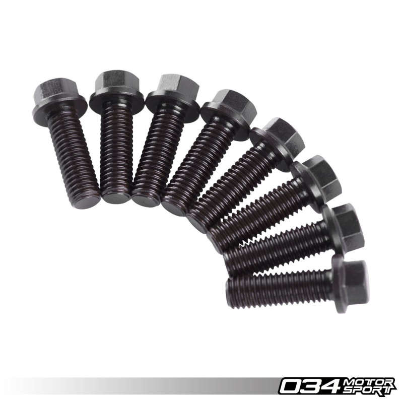 Kit de tornillos de polea de cigüeñal de alta resistencia 034Motorsport para Audi 3.0 TFSI EA837 (B8)
