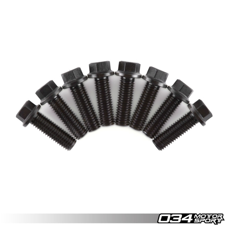 Kit de vis de poulie de vilebrequin haute résistance 034Motorsport pour Audi 3.0 TFSI EA837 (B8)